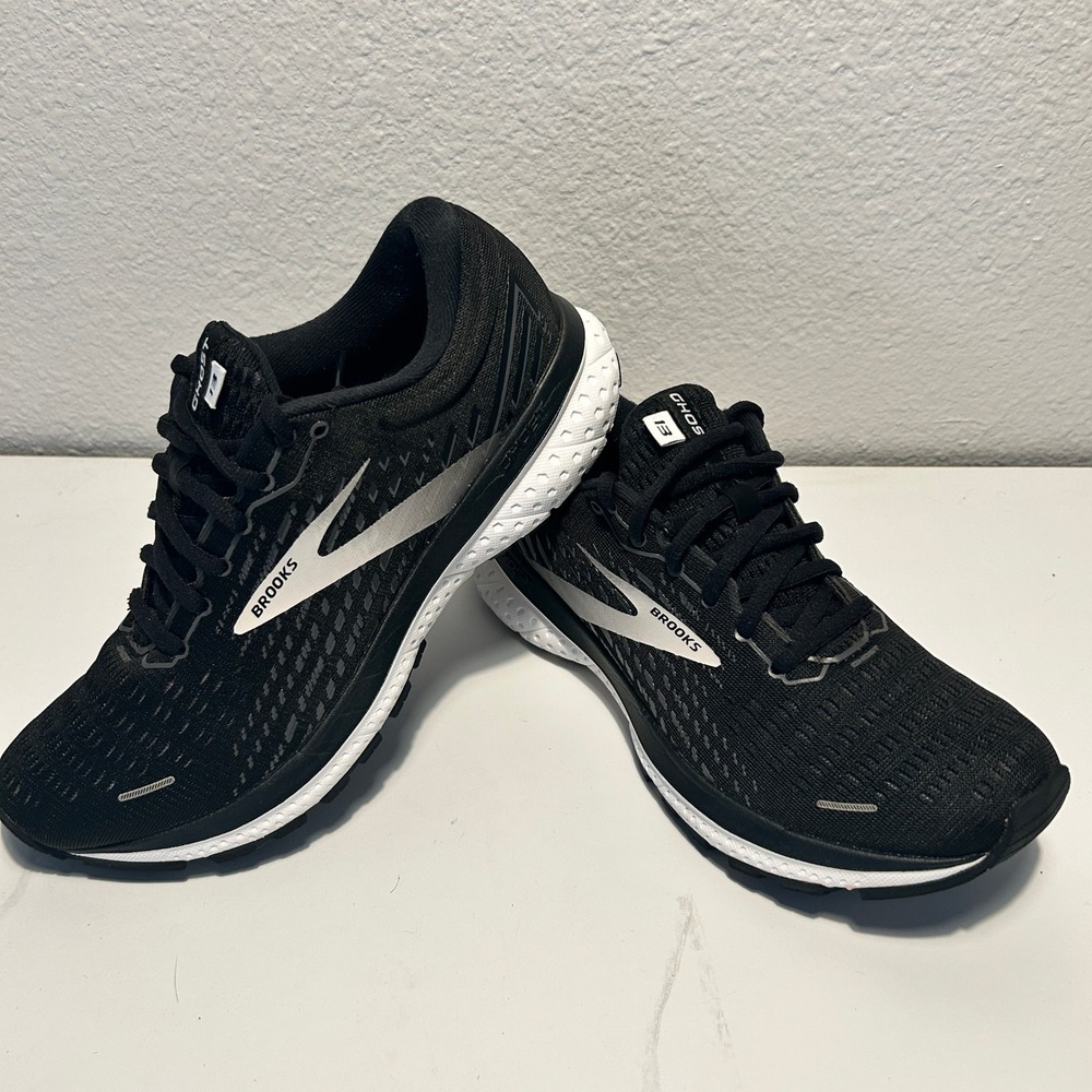 Brooks Ghost 13 Womens Running Shoes Black Pearl 1203381B012 Size 8